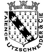 Logo de la faïencerie Utzschneider