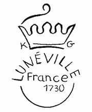 Logo de la faïencerie de Lunéville